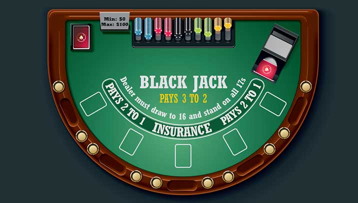 online blackjack table